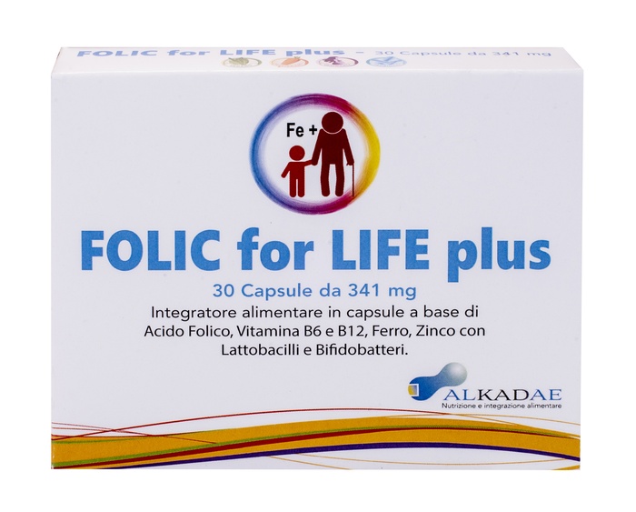 FOLIC FOR LIFE PLUS 30 CAPSULE - Farmacia Murachelli Di Putelli dr. Giovanni