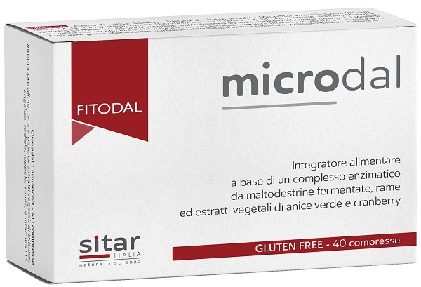 MICRODAL 40 COMPRESSE FITODAL - Farmacia Murachelli Di Putelli dr. Giovanni
