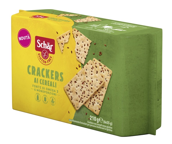 SCHAR CRACKERS CEREALI SENZA LATTOSIO 6 MONOPORZIONI DA 35 G - Farmacia Murachelli Di Putelli dr. Giovanni