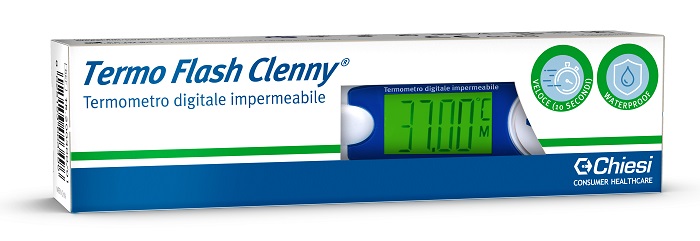 TERMOMETRO CLENNY TERMO FLASH PREDITTIVO 10 SECONDI WATERPROOF - Farmacia Murachelli Di Putelli dr. Giovanni