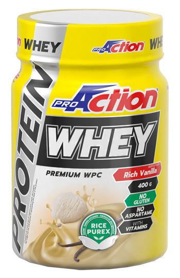 PROACTION WHEY RICH VANILLE 400 G - Farmacia Murachelli Di Putelli dr. Giovanni