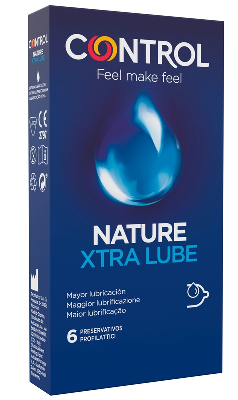 PROFILATTICO CONTROL NATURE 2,0 XTRA LUBE 6 PEZZI - Farmacia Murachelli Di Putelli dr. Giovanni