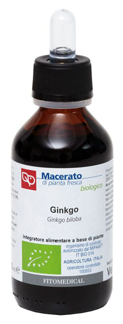 GINKGO BILOBA TINTURA MADRE 100 ML BIO - Farmacia Murachelli Di Putelli dr. Giovanni