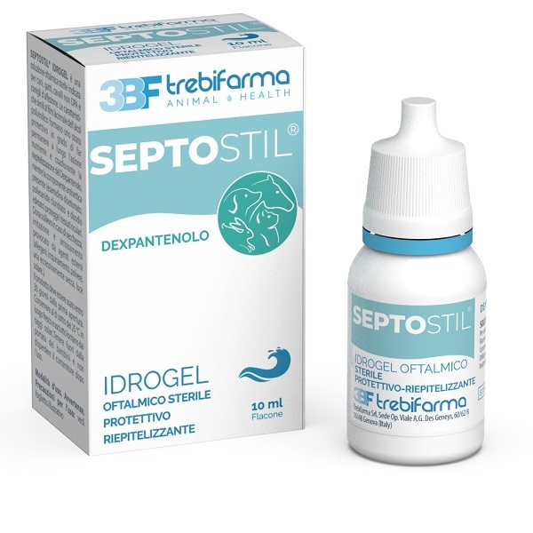 SEPTOSTIL SOLUZIONE OFTALMICA IDRATANTE EPITELIO PROTETTIVA LENITIVA LUBRIFICANTE PER CANI E GATTI 10 ML - Farmacia Murachelli Di Putelli dr. Giovanni