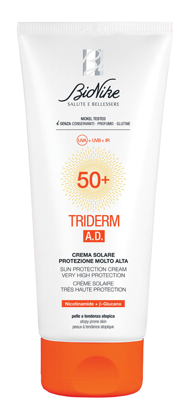 TRIDERM AD CREMA SOLARE SPF50+ 200 ML - Farmacia Murachelli Di Putelli dr. Giovanni
