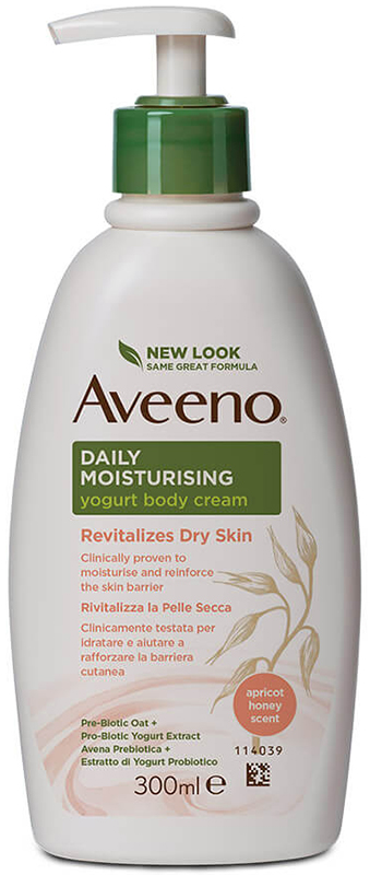 AVEENO CREMA CORPO YOGURT ALBICOCCA&MIELE 300 ML - Farmacia Murachelli Di Putelli dr. Giovanni