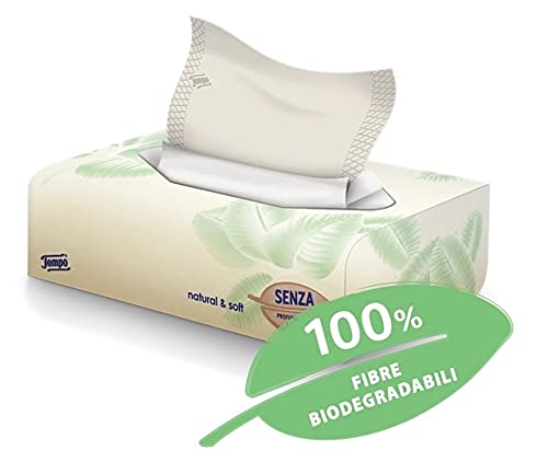 TEMPO BOX FAZZOLETTI NATURAL&SOFT 70 PEZZI - Farmacia Murachelli Di Putelli dr. Giovanni