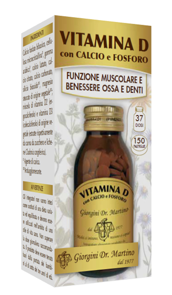 VITAMINA D CALCIO/FOSFORO 150 PASTIGLIE - Farmacia Murachelli Di Putelli dr. Giovanni