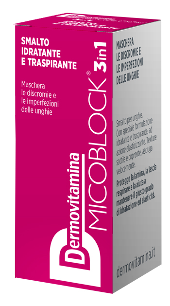 DERMOVITAMINA MICOBLOCK 3 IN 1 SMALTO IDRATANTE E TRASPIRANTE FUCSIA 5 ML - Farmacia Murachelli Di Putelli dr. Giovanni