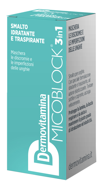 DERMOVITAMINA MICOBLOCK 3 IN 1 SMALTO IDRATANTE E TRASPIRANTE TURCHESE 5 ML - Farmacia Murachelli Di Putelli dr. Giovanni