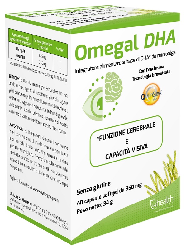 OMEGAL DHA 40 CAPSULE MOLLI - Farmacia Murachelli Di Putelli dr. Giovanni