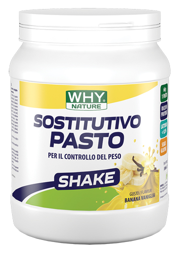 WHYNATURE SOSTITUTIVO PASTO BANANA-VANIGLIA 480 G - Farmacia Murachelli Di Putelli dr. Giovanni