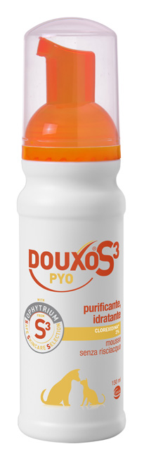 DOUXO S3 PYO MOUSSE FLACONE 150 ML - Farmacia Murachelli Di Putelli dr. Giovanni