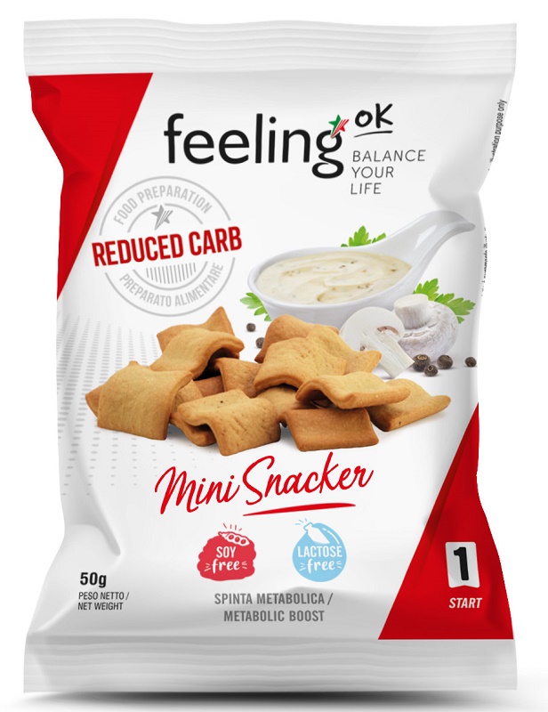 FEELING OK CRACKERS NATURAL START 50 G - Farmacia Murachelli Di Putelli dr. Giovanni