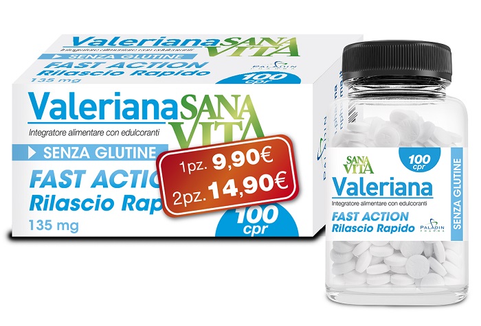 SANAVITA VALERIANA 100 COMPRESSE - Farmacia Murachelli Di Putelli dr. Giovanni