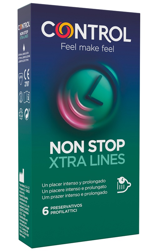 CONTROL NON STOP XTRA LINES 6 PEZZI - Farmacia Murachelli Di Putelli dr. Giovanni