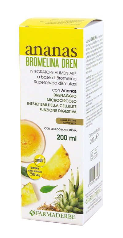 ANANAS BROMELINA DREN 200 ML - Farmacia Murachelli Di Putelli dr. Giovanni