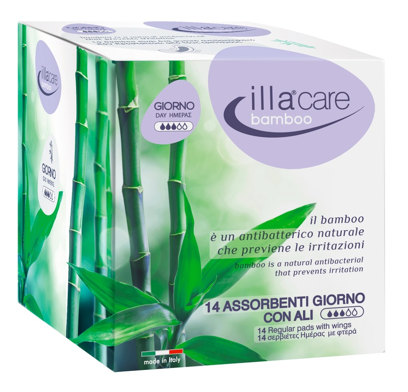 ILLA CARE BAMBOO ASSORBENTE GIORNO 14 PEZZI - Farmacia Murachelli Di Putelli dr. Giovanni