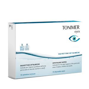 TONIMER EYES SALVIETTINE OFTALMICHE 16 PEZZI - Farmacia Murachelli Di Putelli dr. Giovanni