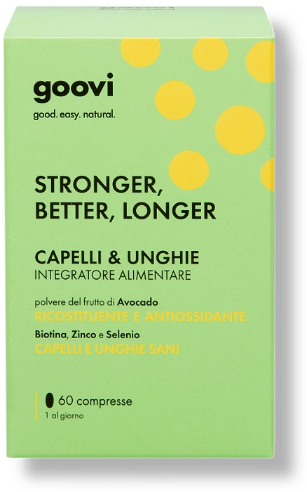 GOOVI CAPELLI&UNGHIE 60 COMPRESSE - Farmacia Murachelli Di Putelli dr. Giovanni