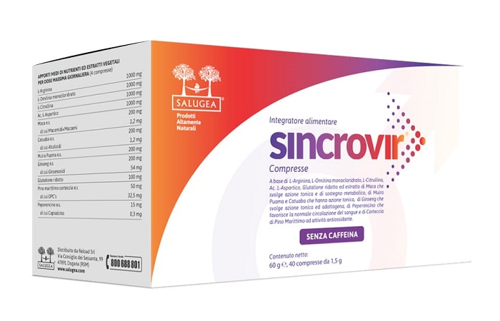 SALUGEA SINCROVIR 40 COMPRESSE - Farmacia Murachelli Di Putelli dr. Giovanni