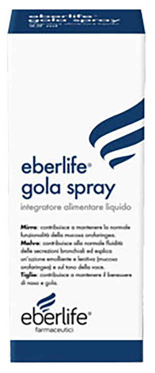 EBERLIFE GOLA SPRAY 25 ML - Farmacia Murachelli Di Putelli dr. Giovanni