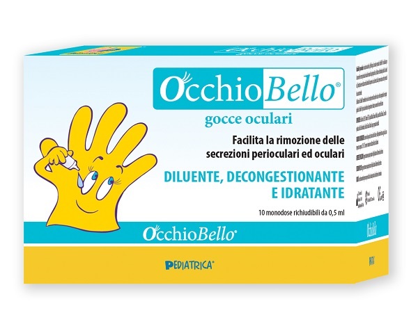 OCCHIOBELLO GOCCE OCULARI 10 FLACONCINI MONODOSE RICHIUDIBILI DA 0,5 ML - Farmacia Murachelli Di Putelli dr. Giovanni