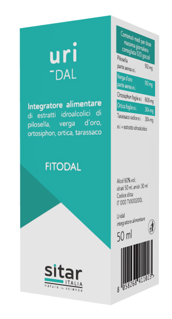 URIDAL 50 ML FITODAL - Farmacia Murachelli Di Putelli dr. Giovanni