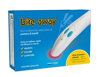 BITE AWAY DISPOSITIVO ELETTRONICO PER IL TRATTAMENTO DELLE PUNTURE DI INSETTI - Farmacia Murachelli Di Putelli dr. Giovanni