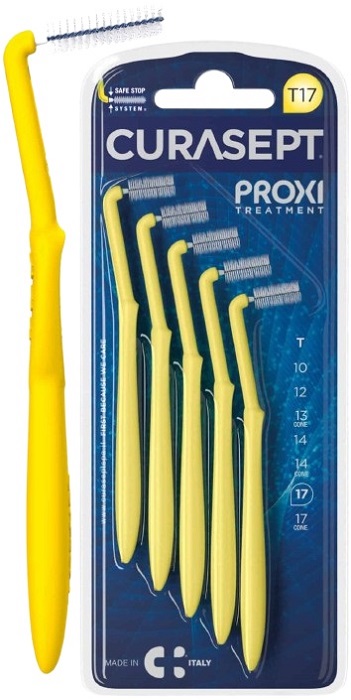 CURASEPT PROXI ANGLE T17 GIALLO/YELLOW 5 PEZZI - Farmacia Murachelli Di Putelli dr. Giovanni