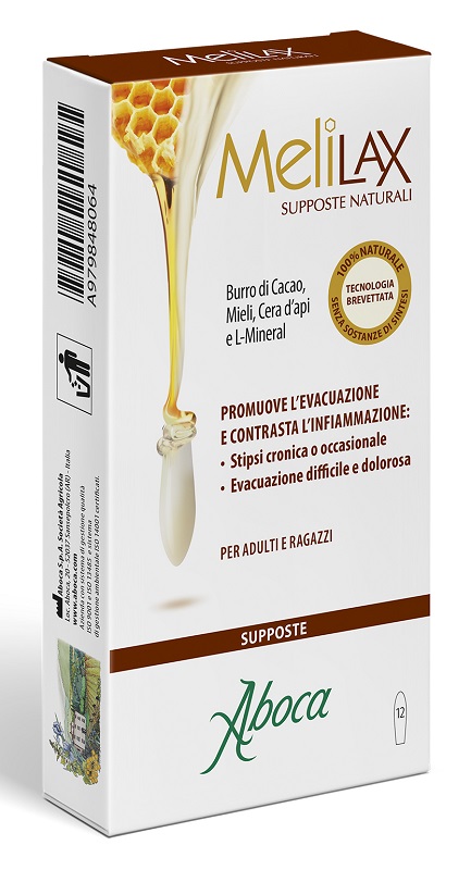 MELILAX 12 SUPPOSTE - Farmacia Murachelli Di Putelli dr. Giovanni
