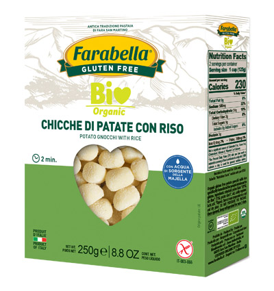 FARABELLA BIO CHICCHE DI PATATE 250 G - Farmacia Murachelli Di Putelli dr. Giovanni