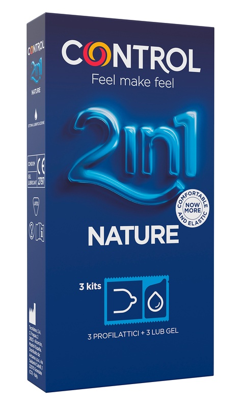 CONTROL 2IN1 NATURE 2,0 + NATURE LUBE 3+ 3 PEZZI - Farmacia Murachelli Di Putelli dr. Giovanni