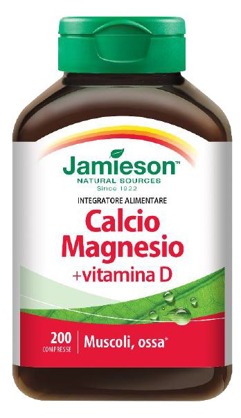 JAMIESON CALCIO MAGNESIO CON VITAMINA D 200 COMPRESSE - Farmacia Murachelli Di Putelli dr. Giovanni