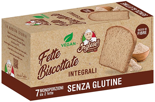 INGLESE FETTE INTEGRALI 200 G - Farmacia Murachelli Di Putelli dr. Giovanni
