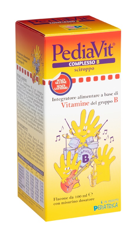 PEDIAVIT COMPLESSO B SCIROPPO 100 ML - Farmacia Murachelli Di Putelli dr. Giovanni