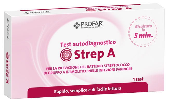 TEST STREPTOCOCCO PROFAR CON CASSETTA A POZZETTO 1 PEZZO - Farmacia Murachelli Di Putelli dr. Giovanni