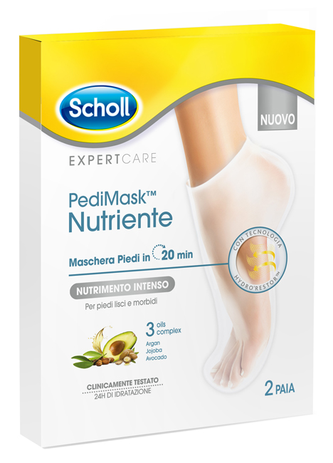 SCHOLL EXPERTCARE PEDIMASK NUTRIENTE 3 OILS COMPLEX - Farmacia Murachelli Di Putelli dr. Giovanni
