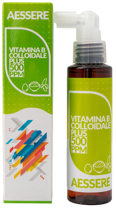 VITAMINA B COLLOIDALE PLUS SPRAY 500PPM 100 ML - Farmacia Murachelli Di Putelli dr. Giovanni