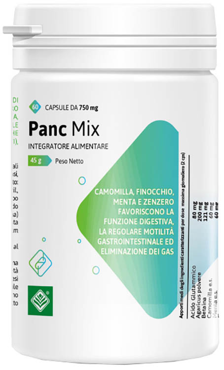 PANC MIX 60 CAPSULE DA 750 MG - Farmacia Murachelli Di Putelli dr. Giovanni