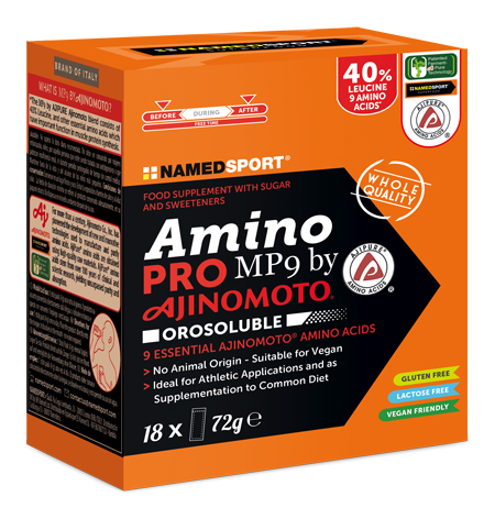 AMINOPRO MP9 AJINOMOTO 18 STICK - Farmacia Murachelli Di Putelli dr. Giovanni