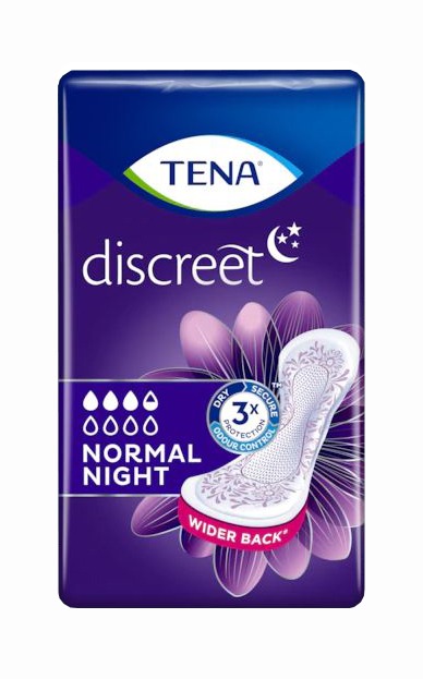 ASSORBENTE TENA DISCREET NORMAL NIGHT 10 PEZZI - Farmacia Murachelli Di Putelli dr. Giovanni