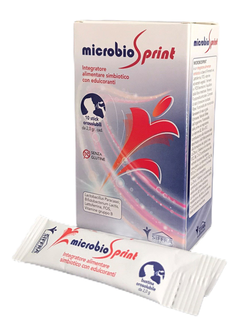 MICROBIOSPRINT 10 STICK OROSOLUBILI - Farmacia Murachelli Di Putelli dr. Giovanni