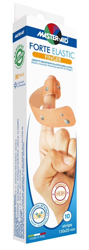 CEROTTO MASTER-AID ELASTIC FINGER 10 PEZZI - Farmacia Murachelli Di Putelli dr. Giovanni