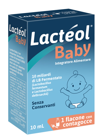 LACTEOL BABY FLACONE CON CONTAGOCCE 10 ML - Farmacia Murachelli Di Putelli dr. Giovanni
