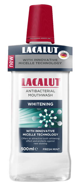 LACALUT COLLUTORIO MICELLARE WHITENING 500 ML - Farmacia Murachelli Di Putelli dr. Giovanni