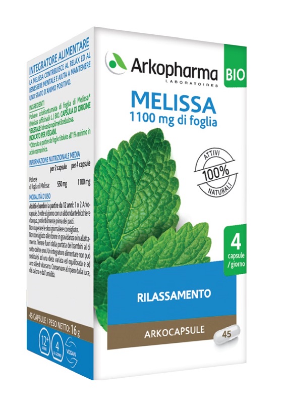 ARKOCPS MELISSA 45 CAPSULE BIO - Farmacia Murachelli Di Putelli dr. Giovanni