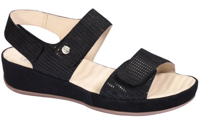 CHRISTY SAND PRNSUE-W BLACK MEMORY CUSHION COMFORT PLUS PELLE PELLE TPR G 37 COLLEZIONE SS20 - Farmacia Murachelli Di Putelli dr. Giovanni
