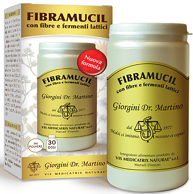 FIBRAMUCIL CON FIBRE E FERMENTI LATTICI POLVERE 120 G - Farmacia Murachelli Di Putelli dr. Giovanni