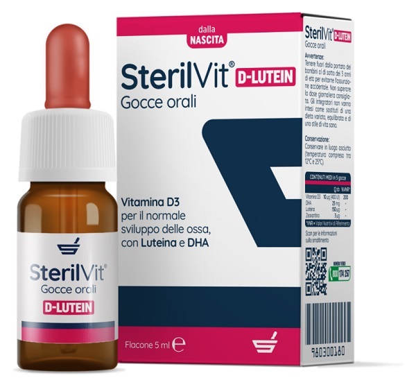 STERILVIT D LUTEIN DHA GOCCE 5 ML - Farmacia Murachelli Di Putelli dr. Giovanni